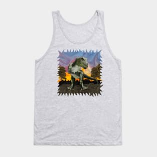 Tyrannosaurus Rex at the Twilight Hour Tank Top